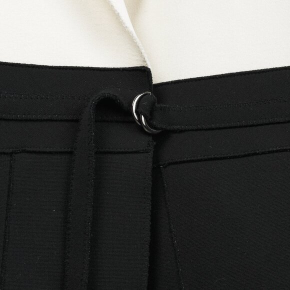 Marie Saint Pierre White & Black Ponte Two-Tone Blazer - Picture 6 of 9